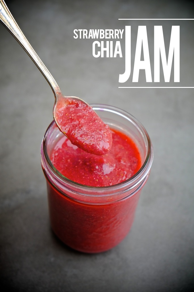 You can whip up a quick strawberry jam (it's raw!) in no time! The chia seeds make the strawberries jammy. No cooking required! Check out the recipe at Shutterbean.com! 