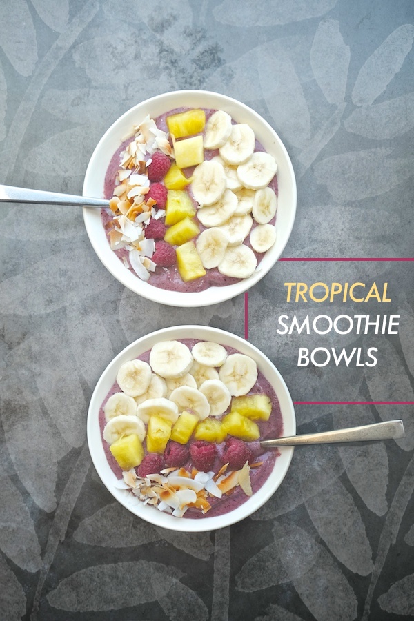 Tropical Smoothie Bowls