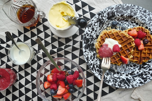 Yogurt Waffles // shutterbean