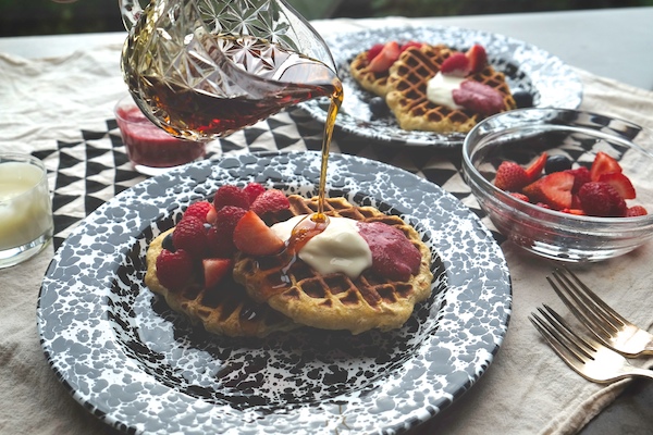 Yogurt Waffles // shutterbean