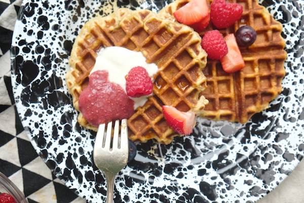 Yogurt Waffles // shutterbean