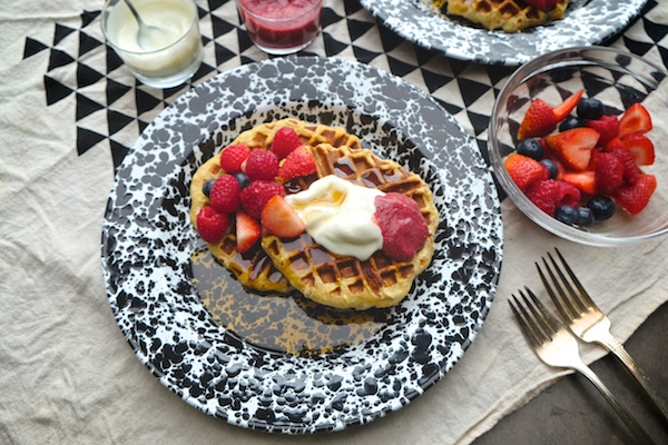 Yogurt Waffles // shutterbean