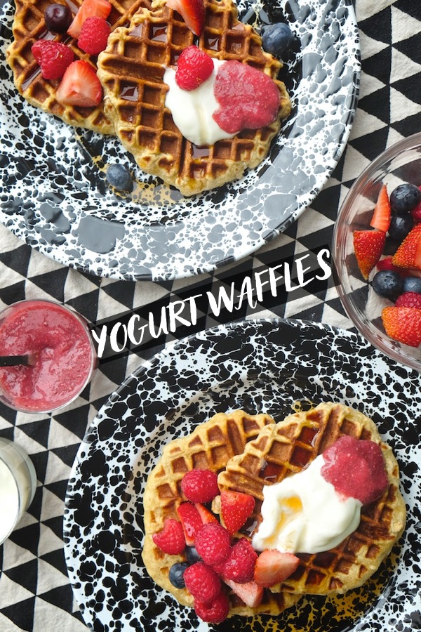 Add a new waffle recipe to your repertoire! Don't have buttermilk? No problem. Use yogurt! Find the recipe at Shutterbean.com !