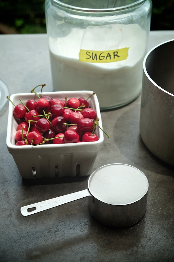 Boozy Cherry Slushies // shutterbean