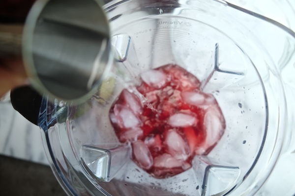 Boozy Cherry Slushies // shutterbean