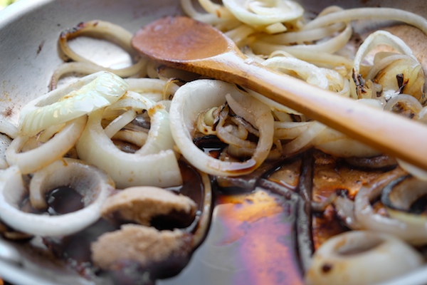 Mushroom & Caramelized Onion Quesadillas // shutterbean