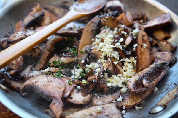 Mushroom & Caramelized Onion Quesadillas // shutterbean