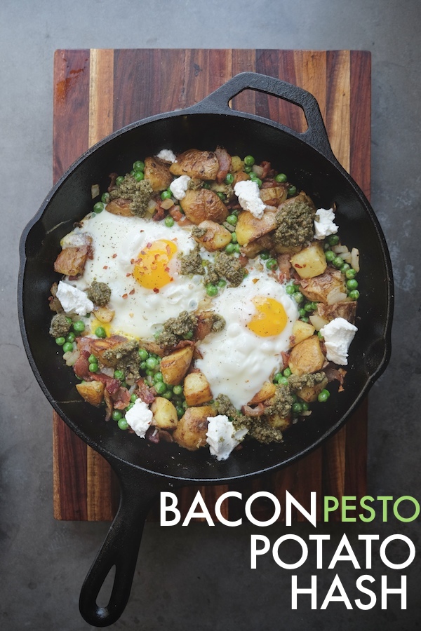 Bacon and Potato Breakfast Skillet Hash