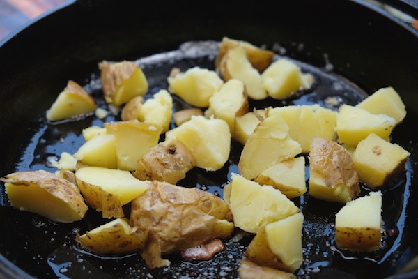 Bacon Pesto Potato Hash // shutterbean