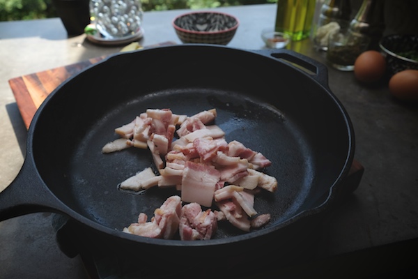 Bacon Pesto Potato Hash // shutterbean