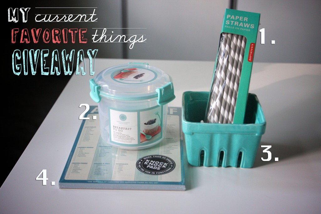 My Current Fave Things GIVEAWAY!!!