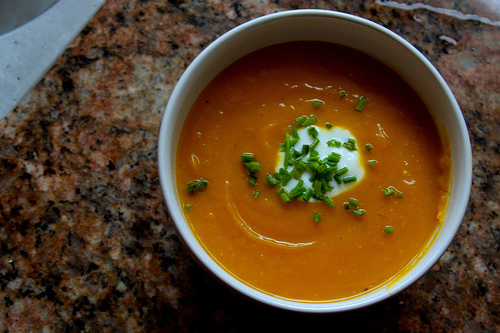 Curried Butternut Squash Soup