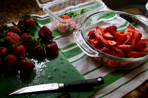 Girls Night!  Taco Party & Strawberry Shortcakes!