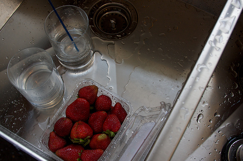 the dishes are done, man!