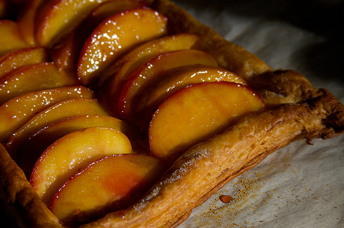 Rustic Nectarine Tart