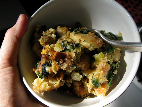 Sausage Chard Stuffing