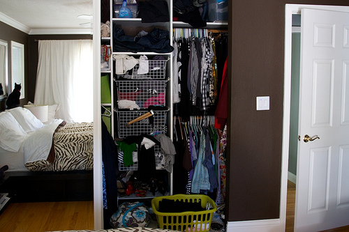 project: organize closet completed!