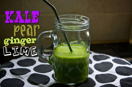 Kale, Pear, Lime & Ginger Juice