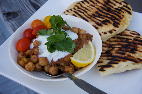 Spiced Indian Chickpeas