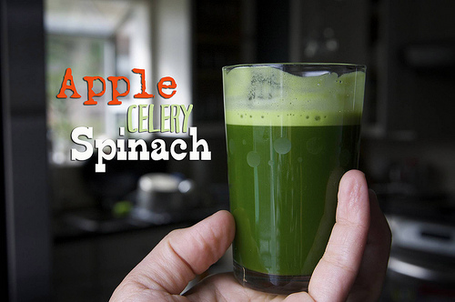 Apple Celery Spinach Juice