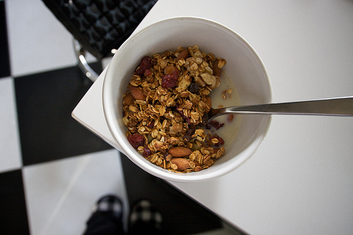 Nutty Cranberry Granola