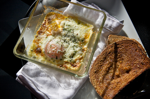 Herbed-Baked Eggs