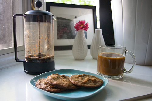 Hazelnut Espresso Cookies