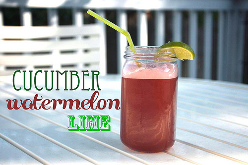 Cucumber Watermelon Lime Juice