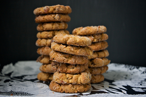 Peanut Butter Bacon Cookies