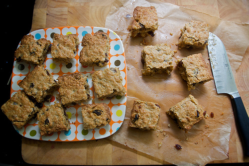 Oatmeal Raisin Bars