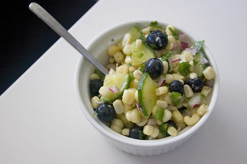 Blueberry Corn Salad