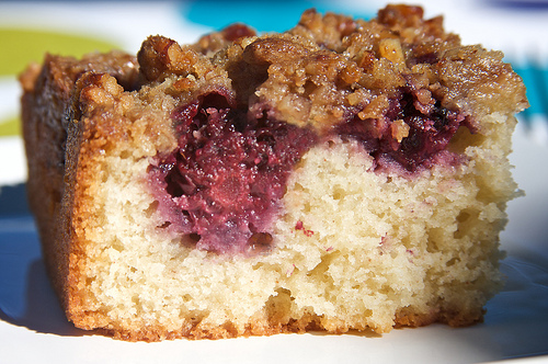 Sandi’s Blackberry Crumb Cake