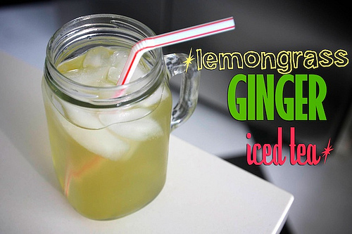 Lemongrass Ginger Iced Tea