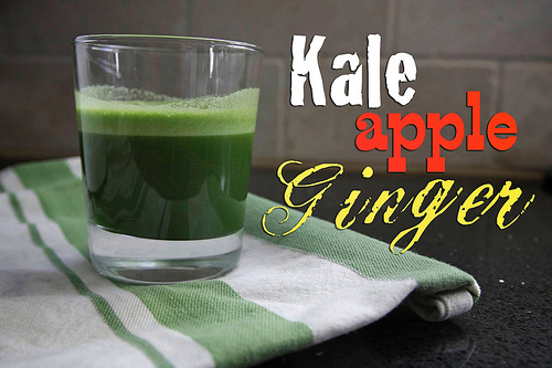 Kale Apple Ginger Juice