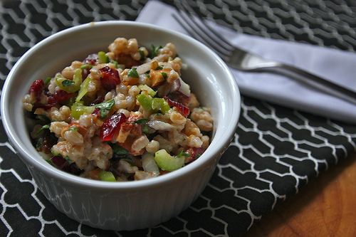 Farro Salad with Cranberries