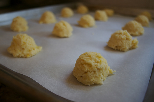 Lemon Cookies with Cream cheese frosting