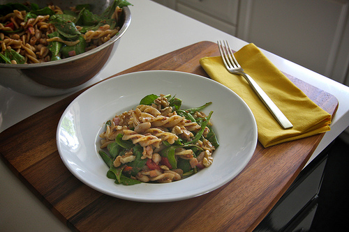 Sun-Dried Tomato Arugula Pasta Salad