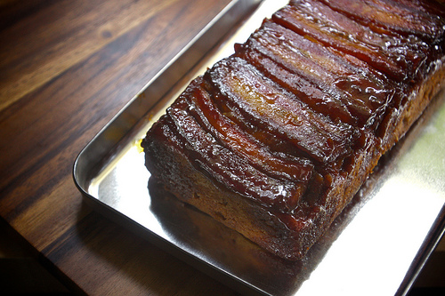 Caramelized Banana Loaf Cake