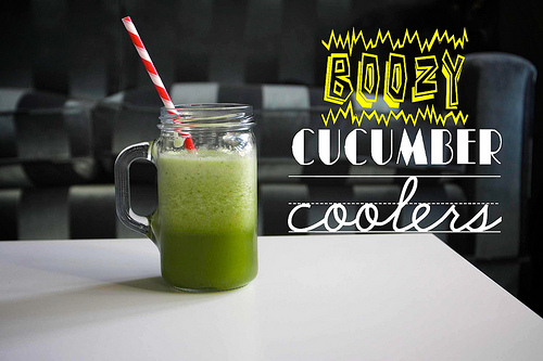 Boozy Cucumber Coolers