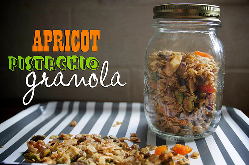 Apricot Pistachio Granola