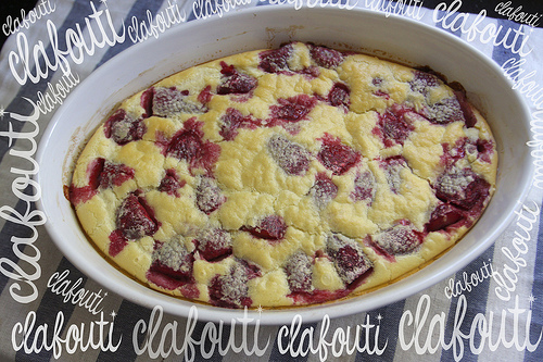 Strawberry Clafouti