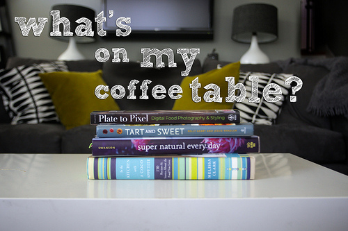 What’s on my coffee table?!