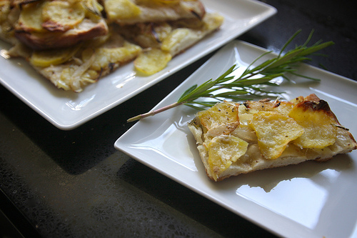 Potato Rosemary Pizza