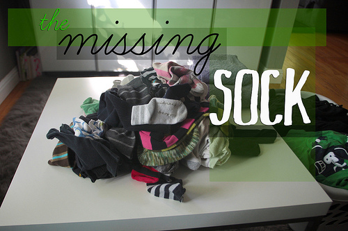 Organizing Tip: The Missing Sock