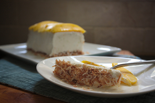 Coconut Lime Semifreddo