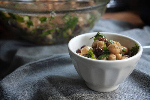 Chickpea & Raisin Salad