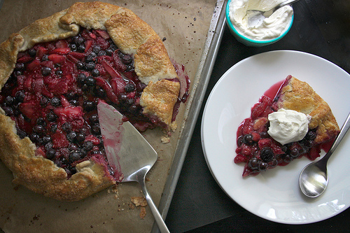 Triple Berry Galette