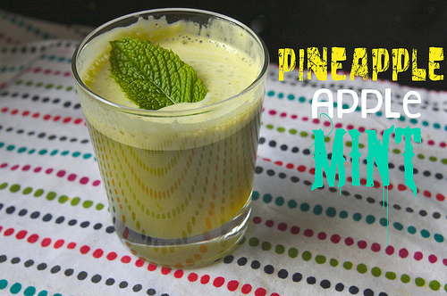 Pineapple Apple Mint Juice