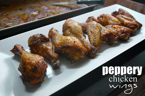 Peppery Chicken Wings