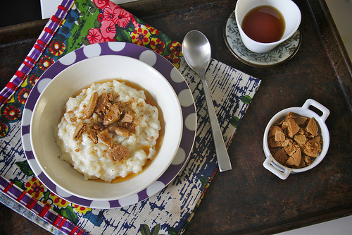 Vanilla & Ginger Crumble Rice Pudding